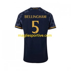 Completo Calcio Real Madrid Jude Bellingham 5 Divisa Trasferta 2023-2024